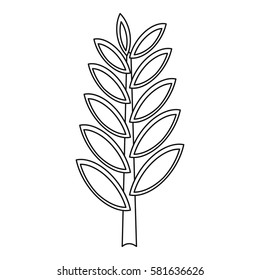 Spica icon. Outline illustration of spica vector icon for web