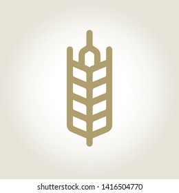 Spica icon. Vector farm element