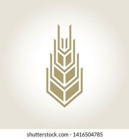 Spica icon. Vector farm element