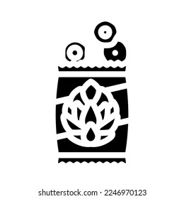 vector de icono de picor de alcachofa. signo de alcachofa de especias. ilustración de símbolo aislado