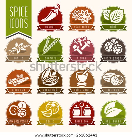 Spice icon set
