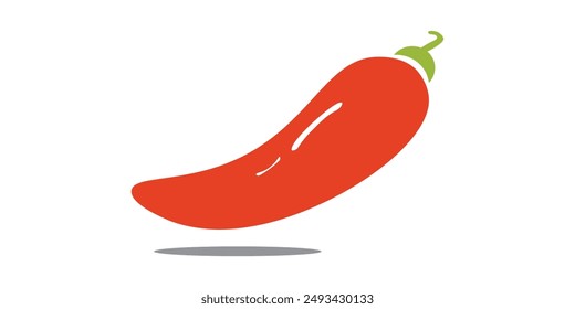 Spice level marks - mild, spicy and hot. Green and red chili pepper. Symbol of pepper with fire. Chili level icons set.