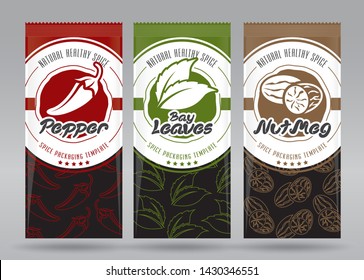  Conjunto de paquetes de varios grupos de especias