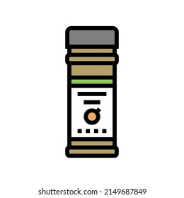 spice onion color icon vector. spice onion sign. isolated symbol illustration