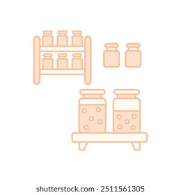 Spice Rack icon ready to use vector illustration