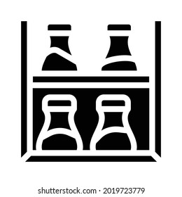 spice shelf glyph icon vector. spice shelf sign. isolated contour symbol black illustration