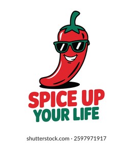 Spice Up Your Life T Shirt Design Spice Wearing Glasses