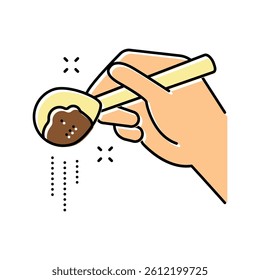 spices add color icon vector. spices add sign. isolated symbol illustration