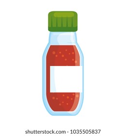 spices bottle isolated icon
