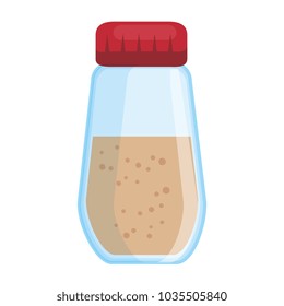 spices bottle isolated icon