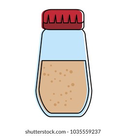 spices bottle isolated icon