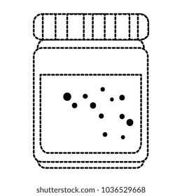 spices bottle isolated icon