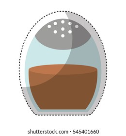 spices bottle isolated icon vector illustration design