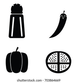 spices icon set