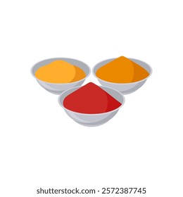 Spices, Indian Symbol Vector Illustration