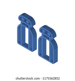 Spices isometric left top view 3D icon