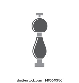 Spices related on background for graphic and web design. Simple illustration. Internet concept symbol for website button or mobile app.