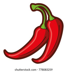 Spicy Chile Vegetable Icon