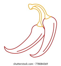 spicy chile vegetable icon