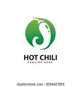 Spicy Chili logo icon vector  Red Pepper logo template