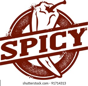 Spicy Chili Pepper Stamp