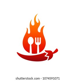 Spicy Food Logo