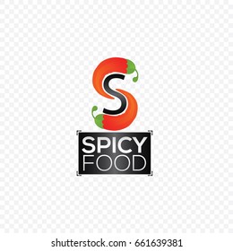 Spicy Food Logo Vector