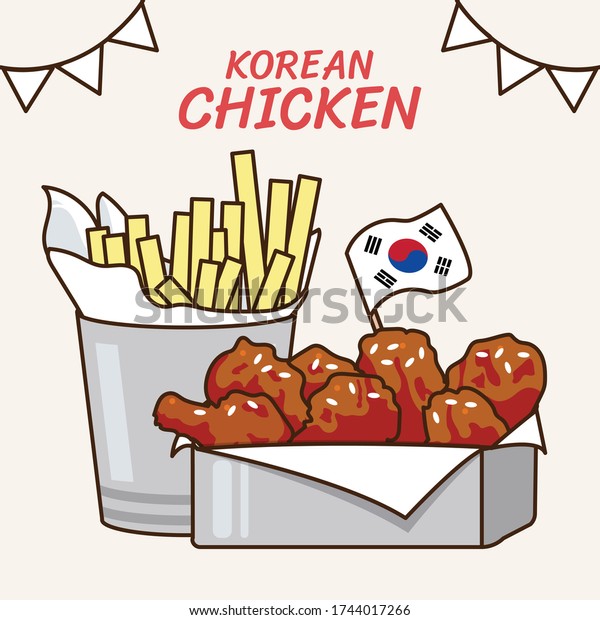 spicy korean fried chicken