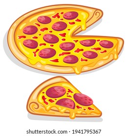 2,600 Pizza cutout Images, Stock Photos & Vectors | Shutterstock