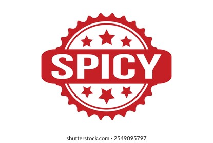 Vetor de selo de borracha picante