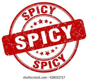 spicy. stamp