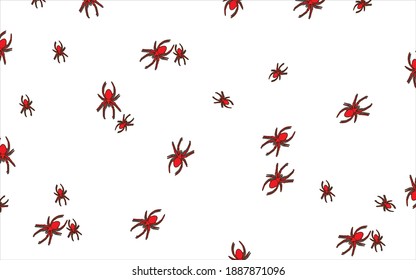 A spider background, a symbol or a small exotic animal image. Venomous animal