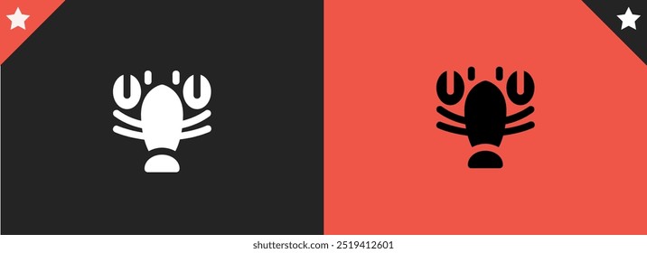 Spider Black Widow. Black bug spider silhouette, isolated color full background. 