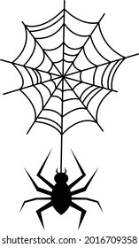 spider cartoon vector art and illustration