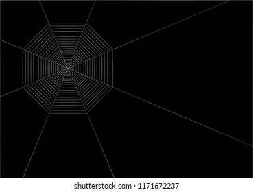 Spider Cobweb Border Web Background