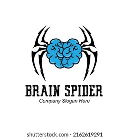 Spider and Cobweb Logo Vector Icons
