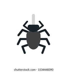 spider design, insect animal nature summer beauty spring and natural theme Vector illustration