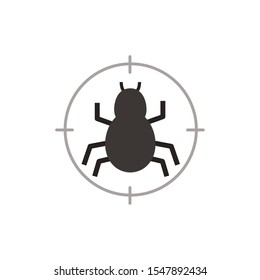 Spider design, Security system warning protection danger web and alert theme Vector illustration