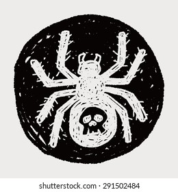 spider doodle