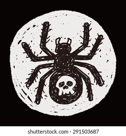 spider doodle