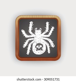 spider doodle