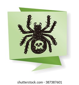 spider doodle