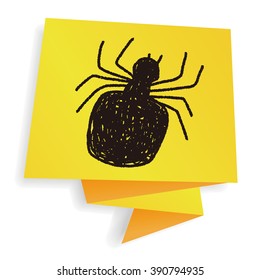 spider doodle