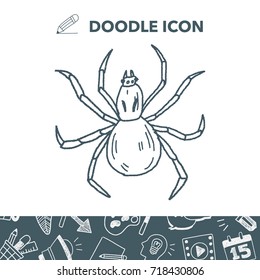 spider doodle