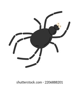 Spider. Halloween Collection. Flat vector illustration