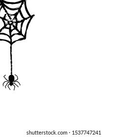 Spider  Happy Halloween Vector / Illustration