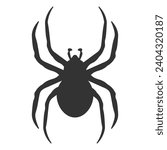 Spider icon. Arachnid set vector ilustration.