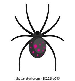 Spider icon. Cartoon illustration of spider vector icon for web