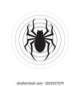 Spider icon design vector illustration design template