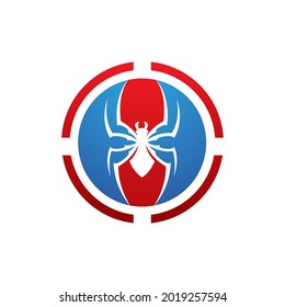 Spider icon design vector illustration design template